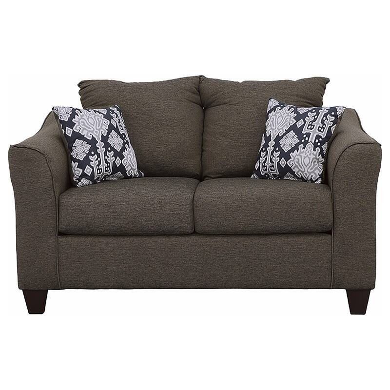 Salizar Upholstered Flared Arm Loveseat - 60" x 37" x 39"