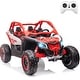 preview thumbnail 4 of 19, 24V Batteries 2 Seats Ride on UTV with Remote Control for Kids Red