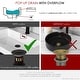 preview thumbnail 46 of 47, STYLISH Pop-Up Bathroom Sink Drain with Overflow (Set of Two)
