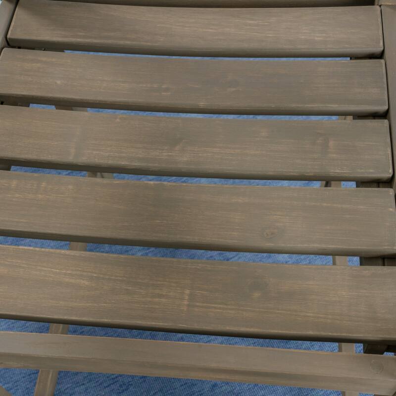 Stamford Outdoor Acacia Barstool (Set of 4) by Christopher Knight Home