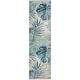 preview thumbnail 11 of 50, Machine Washable Indoor/ Outdoor Coastal Palm Chantille Rug