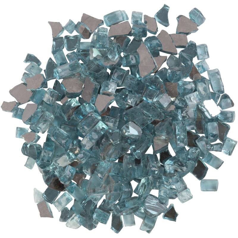 Pure Garden 10lbs Fire Pit Glass - Glass Rocks