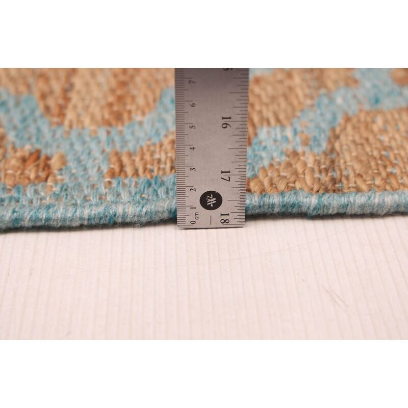 ECARPETGALLERY Flat-Weave Palas Denizli Tan Kilim - 5'4 x 7'5