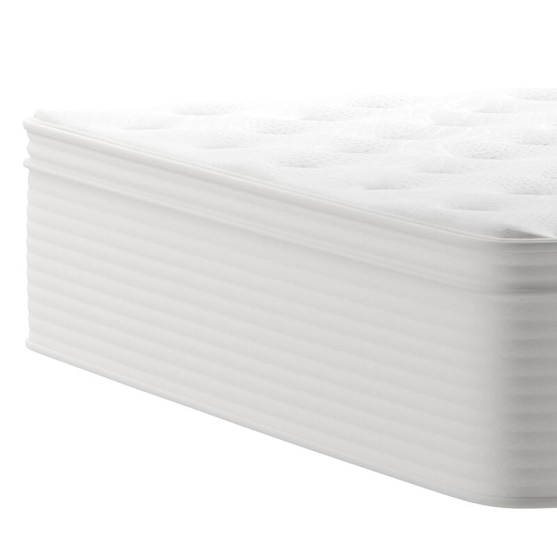 Commercial Memory Foam and Pocket Spring Hybrid Mattress in a Box
