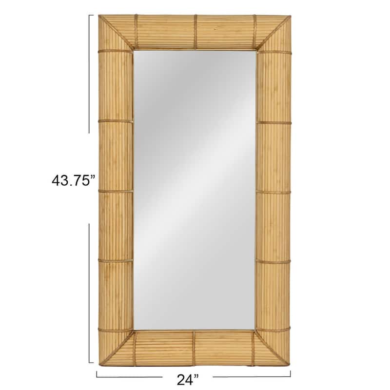 Bamboo Wall Mirror