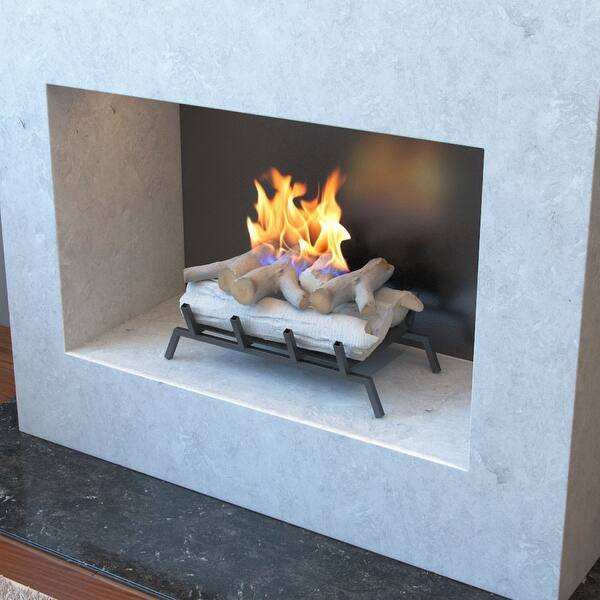 Shop Moda Flame 18 Ethanol Fireplace Grate Log Set With Burner