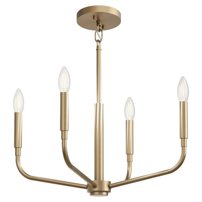 Kichler 52716 Madden 4 Light 20" Wide Taper Candle Style Chandelier