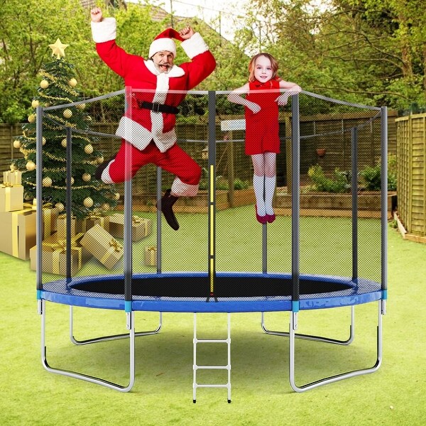 Child's trampoline with enclosure online