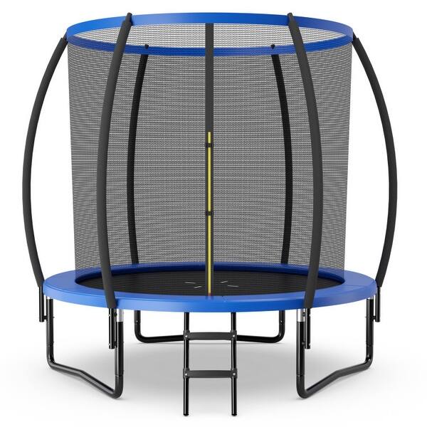 slide 2 of 18, 10 Feet ASTM Approved Recreational Trampoline with Ladder