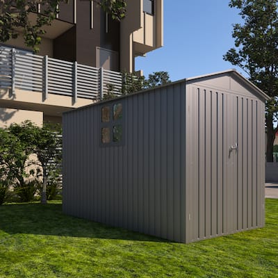 Outdoor Steel Storage Shed With Window ,Metal Garden Sheds