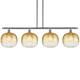 Option Brushed Satin Nickel / Amber