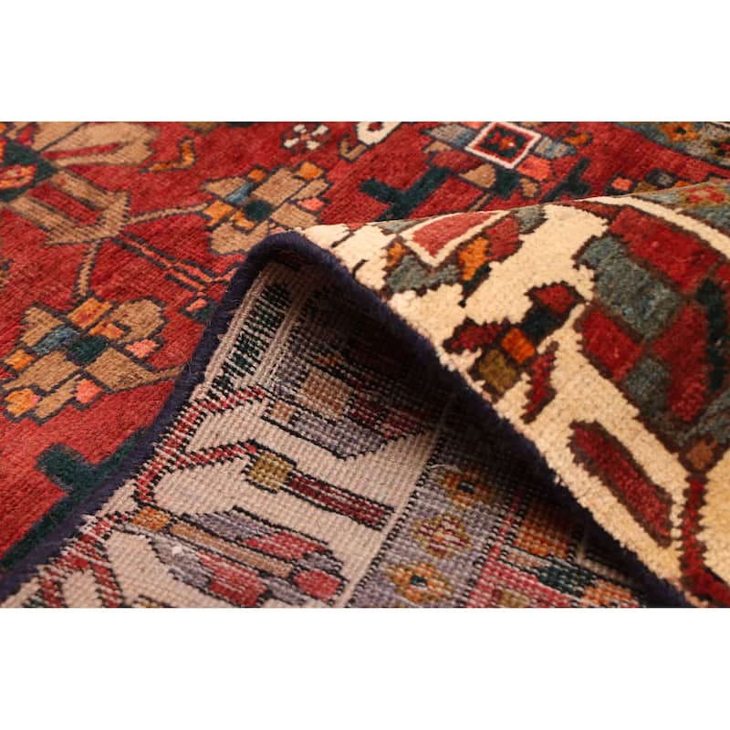 ECARPETGALLERY Hand-knotted Konya Anatolian Dark Red Wool Rug - 3'3 x 10'6