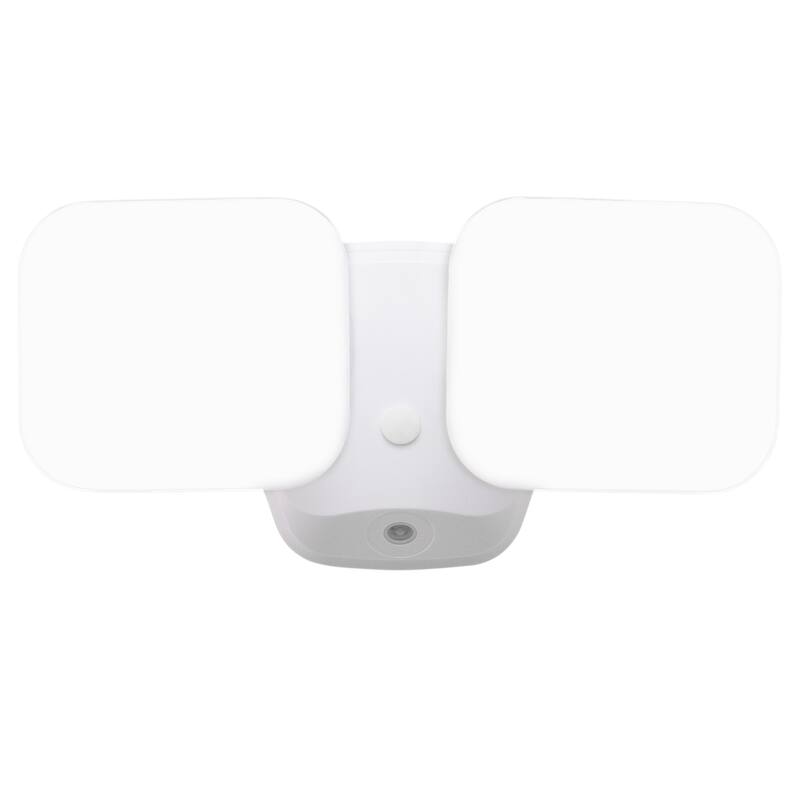 Theta 2 Light LED Outdoor Dusk to Dawn Security Flood Light White