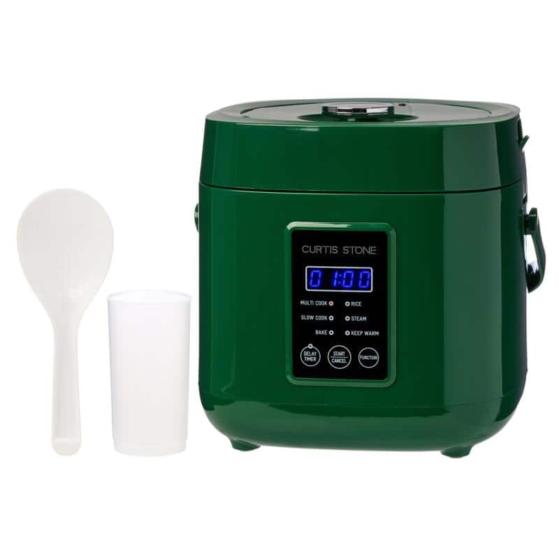 Curtis Stone Dura-Pan 2-Quart Nonstick Smart Multi Cooker Refurbished - Green