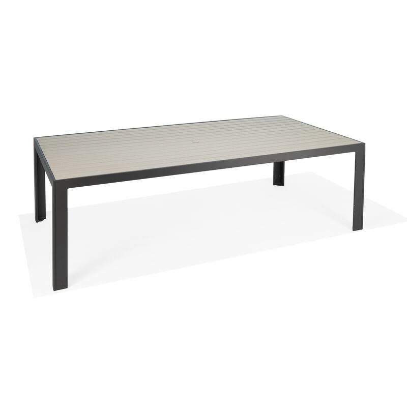 Hamilton 42" x 82" Dining Table (HDPE) w/umb hole - N/A