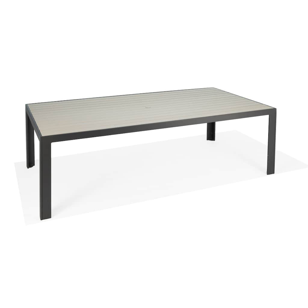 Hamilton 42" x 82" Dining Table (HDPE) w/umb hole - N/A