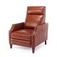 preview thumbnail 36 of 44, Brooklyn Faux Leather Push Back Recliner by Greyson Living