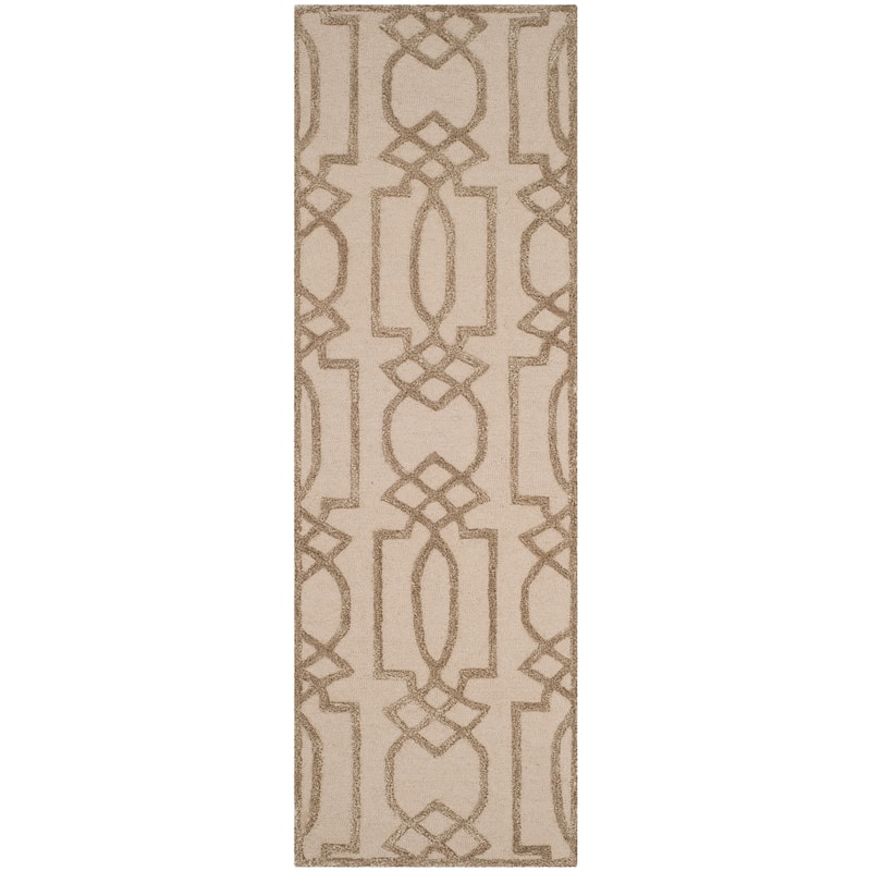 SAFAVIEH Handmade Bella Sakurako Modern Floral Wool Rug