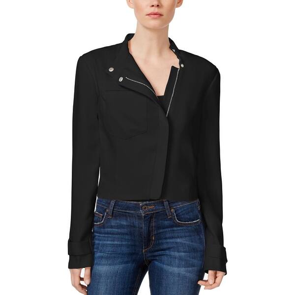 Shop Rachel Rachel Roy Womens Blue Sky Thinking Blazer Crepe