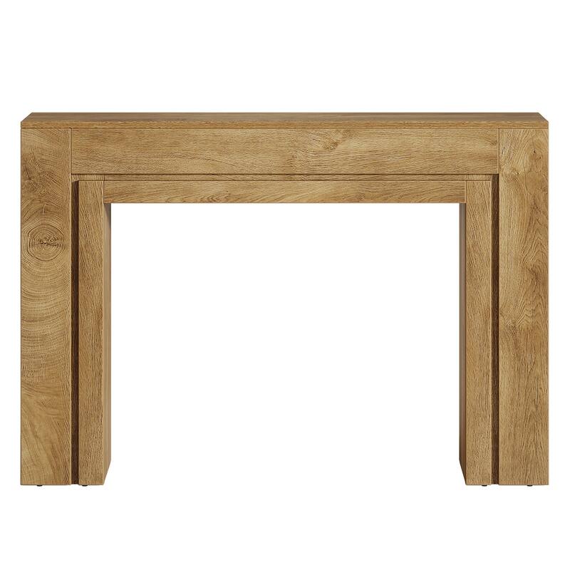 41.3-Inch Entryway Table, Rectangular Console Table, Modern Hallway Accent Table