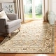 preview thumbnail 1 of 9, SAFAVIEH Handmade Persian Legend Hilkje Traditional Oriental Wool Rug 4' x 6' - Grey/Ivory - Rectangle