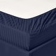 preview thumbnail 39 of 116, Home Sweet Home Dream Striped 1200 TC Cotton Deep Pocket Bed Sheet Set