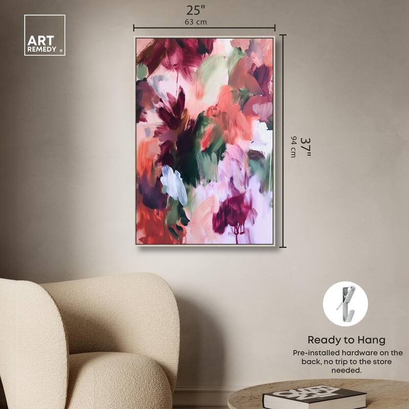 Adelas Garden II Canvas by Art Remedy