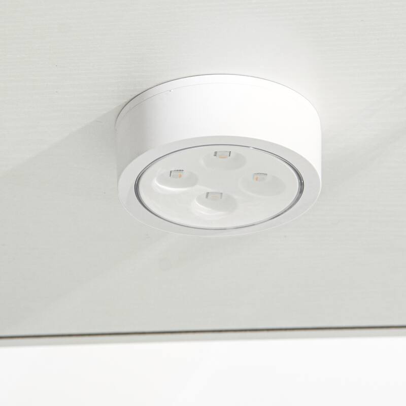 Tempered Glass Display Cabinet with Battery-powered Paipai Light