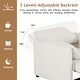 preview thumbnail 9 of 23, Roomfitters Convertible Sofa Bed, 3 in 1 Sleeper Chair with Adjustable Backrest and Thick Cushions, Linen Frame