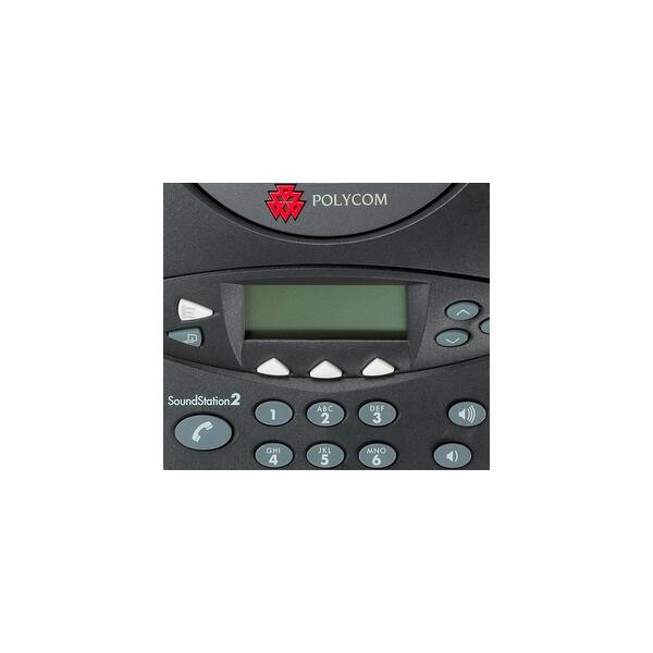 Shop Refurbished Polycom Soundstation 2 Lcd 2200 16000 001 Soundstation 2 W Lcd Non Expandable Overstock 15160940