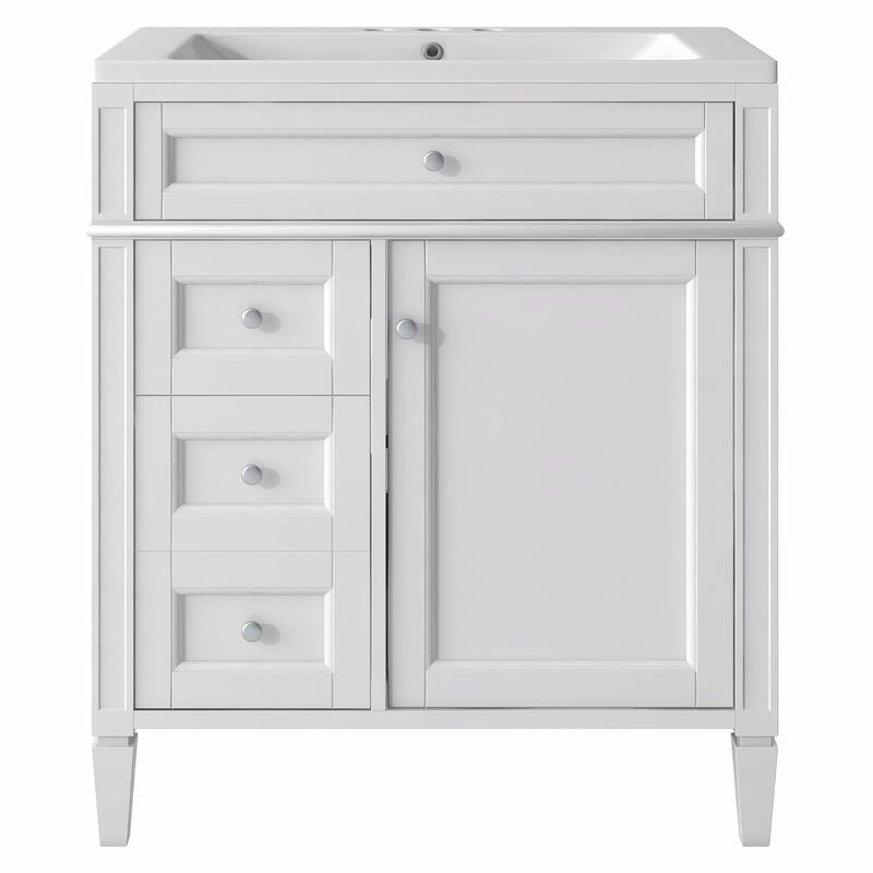 30'' Bathroom Vanity Set with Mirror Cabinet