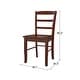 preview thumbnail 98 of 128, International Concepts Solid Wood Madrid Ladderback Chairs, Set of 2 - N/A