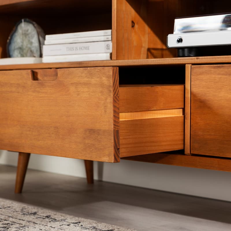 Middlebrook Alby 58-inch Mid-Century Solid Wood TV Stand