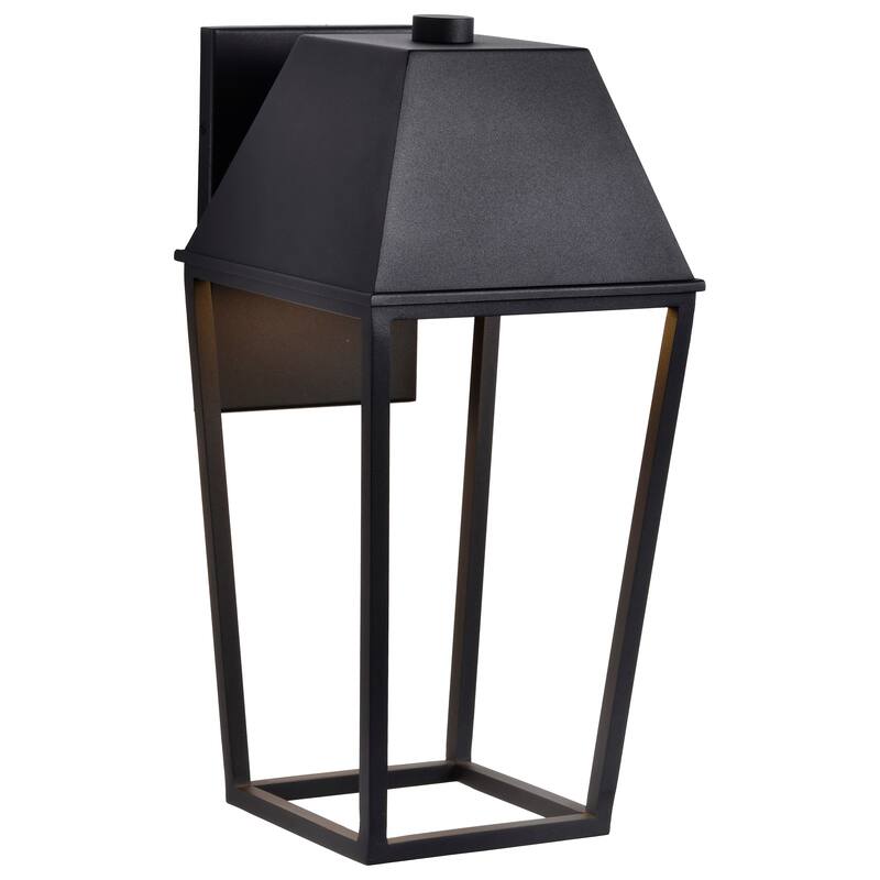 Colt 10 Watt LED Large Outdoor Lantern Matte Black Finish - Matte Black