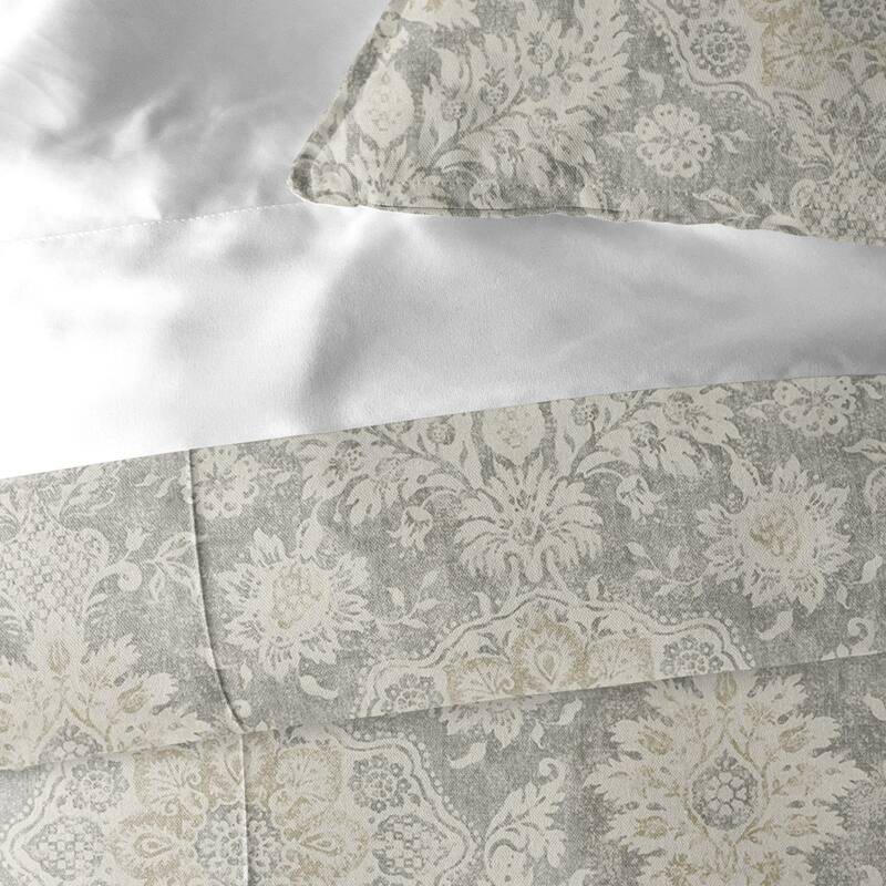 Osha Taupe/Beige Comforter and Pillow Sham(s) Set