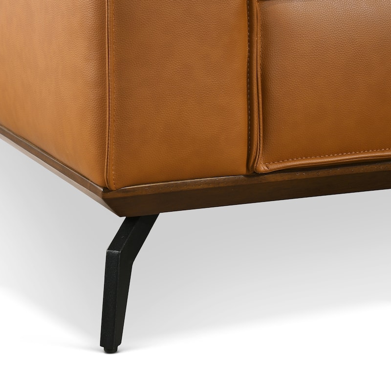 Bethany Mid-Century Modern L-Shaped Sectional Sofa & Chaise