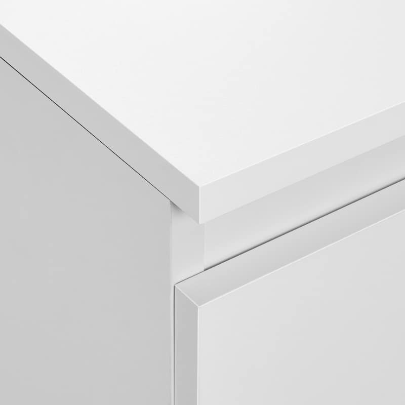 Yaheetech 3-Drawer Vertical Nightstand Sofa Side Table for Bedroom, Living Room