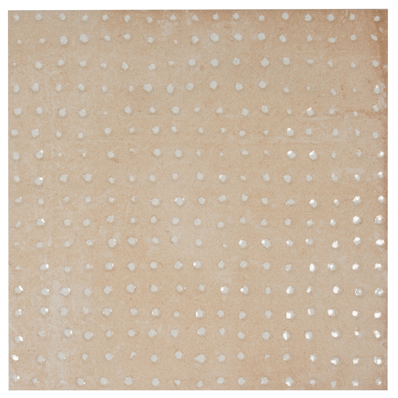 Palmera 9x9 Terracotta Beige Porcelain Dotted Square Wall and Floor Tile (6.96 sq ft/case) - 13 Pack