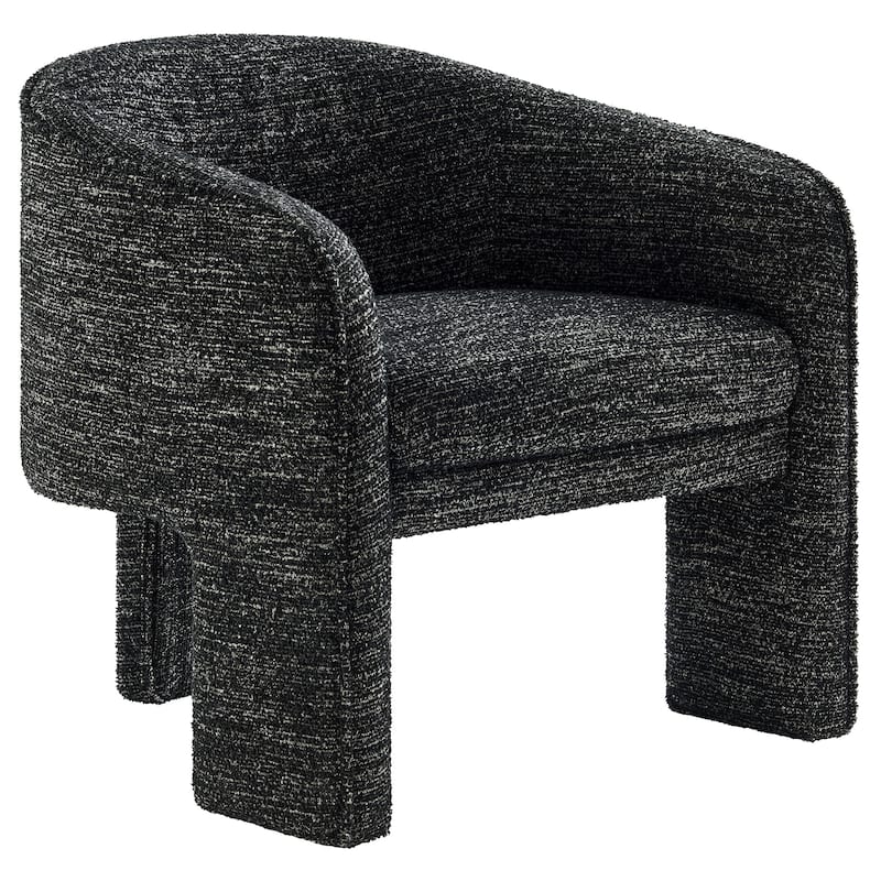 Greer Boucle Fabric Upholstered Accent Armchair