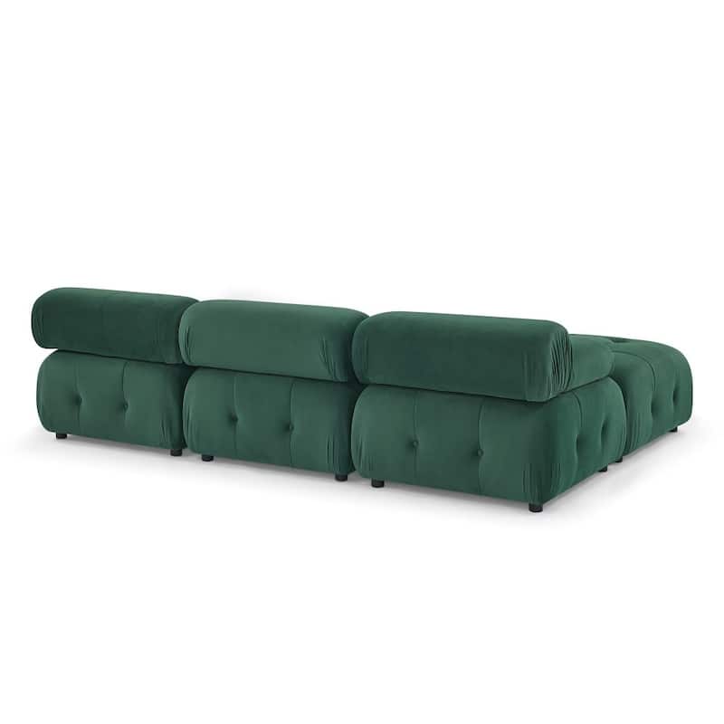Abrihome Modular Sectional Sofa with Reversible Ottoman