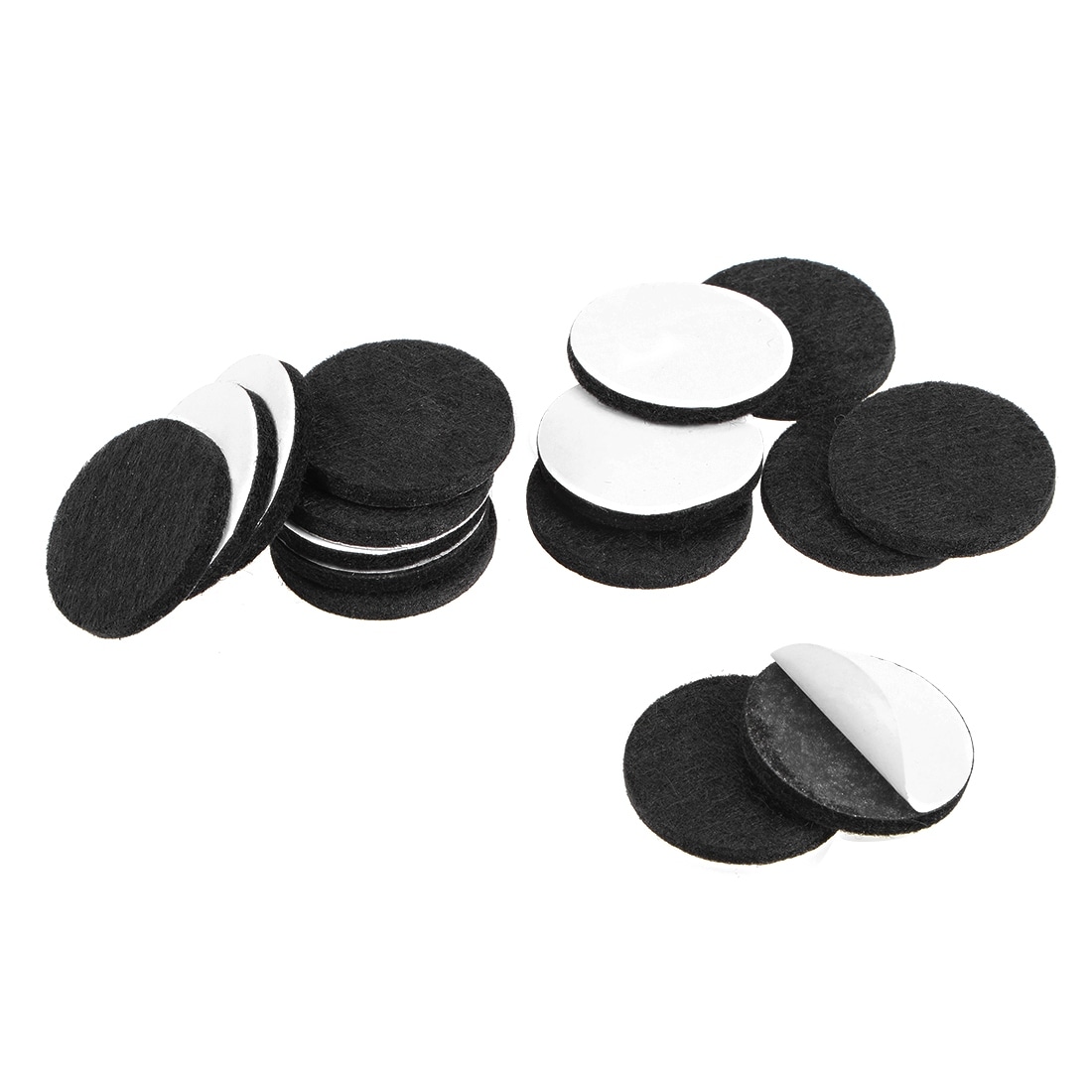 Black felt chair pads clearance