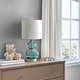 preview thumbnail 19 of 55, Ellipse Curved Gourd Glass Table Lamp, Set of 2