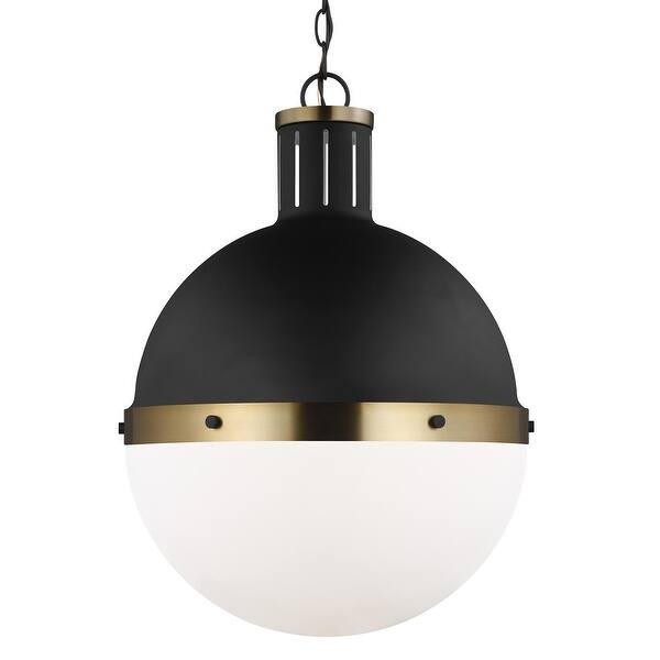 slide 2 of 11, Bellevue Loire 16" Wide Pendant Midnight Black