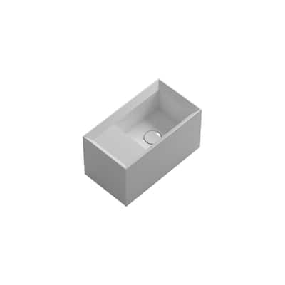 WS Bath Collections Cut 45.25.00 Cut 17-11/16" Rectangular Ceramic
