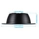 preview thumbnail 15 of 26, 12-Pack 6 Inch Recessed Can Light Trim, Metal Step Baffle Trim