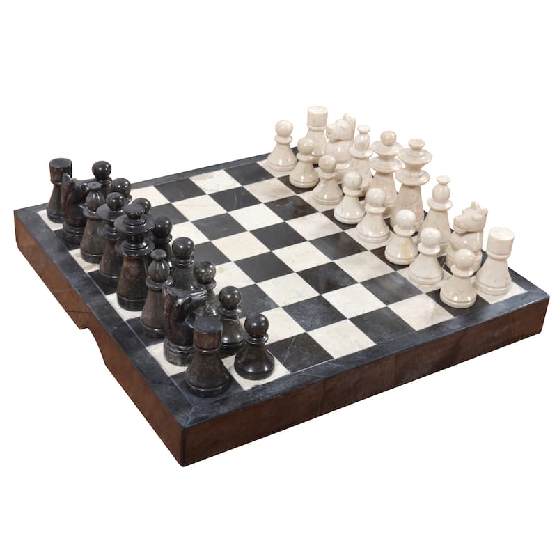 Hand Carved Marble Chess Set