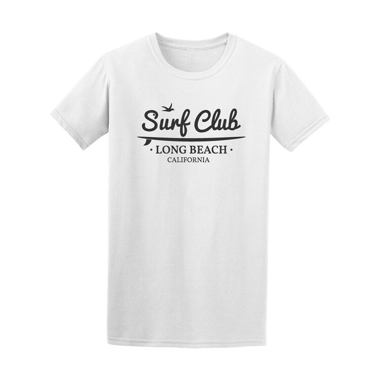 Shop Surf Club Long Beach Tee Men S Image By Shutterstock Overstock 21288797