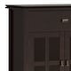 preview thumbnail 24 of 40, WYNDENHALL Stratford 60" Wide Solid Wood Transitional Large 4 Door Sideboard Buffet -  17"d x 60"w x 34"h