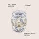preview thumbnail 71 of 78, Lucky Coins 16" Chinese Ceramic Drum Garden Stool
