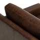 preview thumbnail 28 of 55, Poly & Bark Sorrento 35" Lounge Chair - Full Grain Genuine Italian Leather